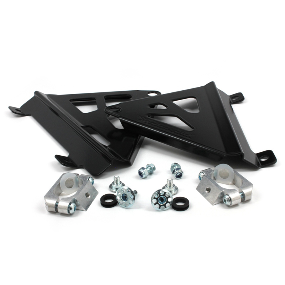 RADIATOR BRACES HONDA CRF250R 18-21, CRF250RX 19-21 BLACK